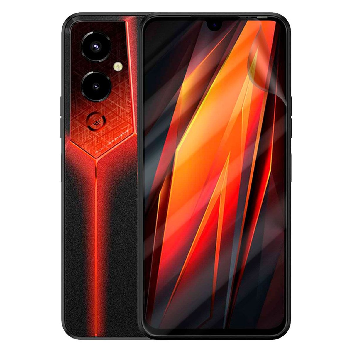 GENERICO - Protector Pantalla Hidrogel Compatible Con Tecno Pova 4 Pro Clear