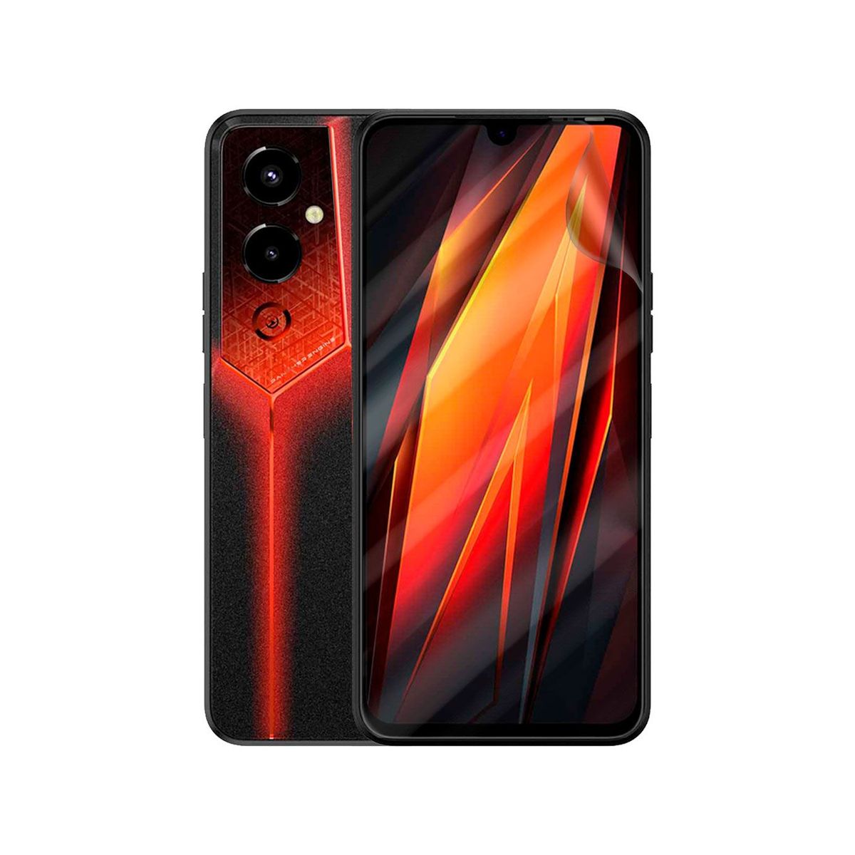 GENERICO - Protector Pantalla Hidrogel Compatible Con Tecno Pova 4 Pro Clear