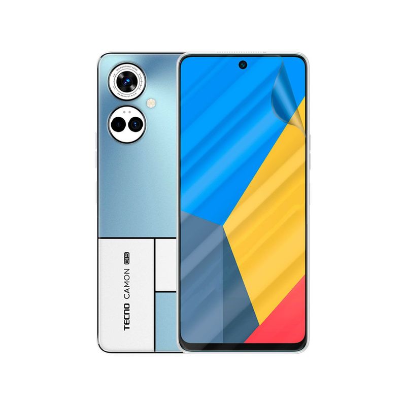 GENERICO - Protector Pantalla Hidrogel Compatible Con Tecno Camon 19 Neo Clear