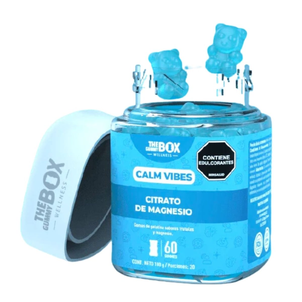 THE GUMMY BOX - Gomitas para dormir con magnesio pasiflora manzanilla The Gummy Box