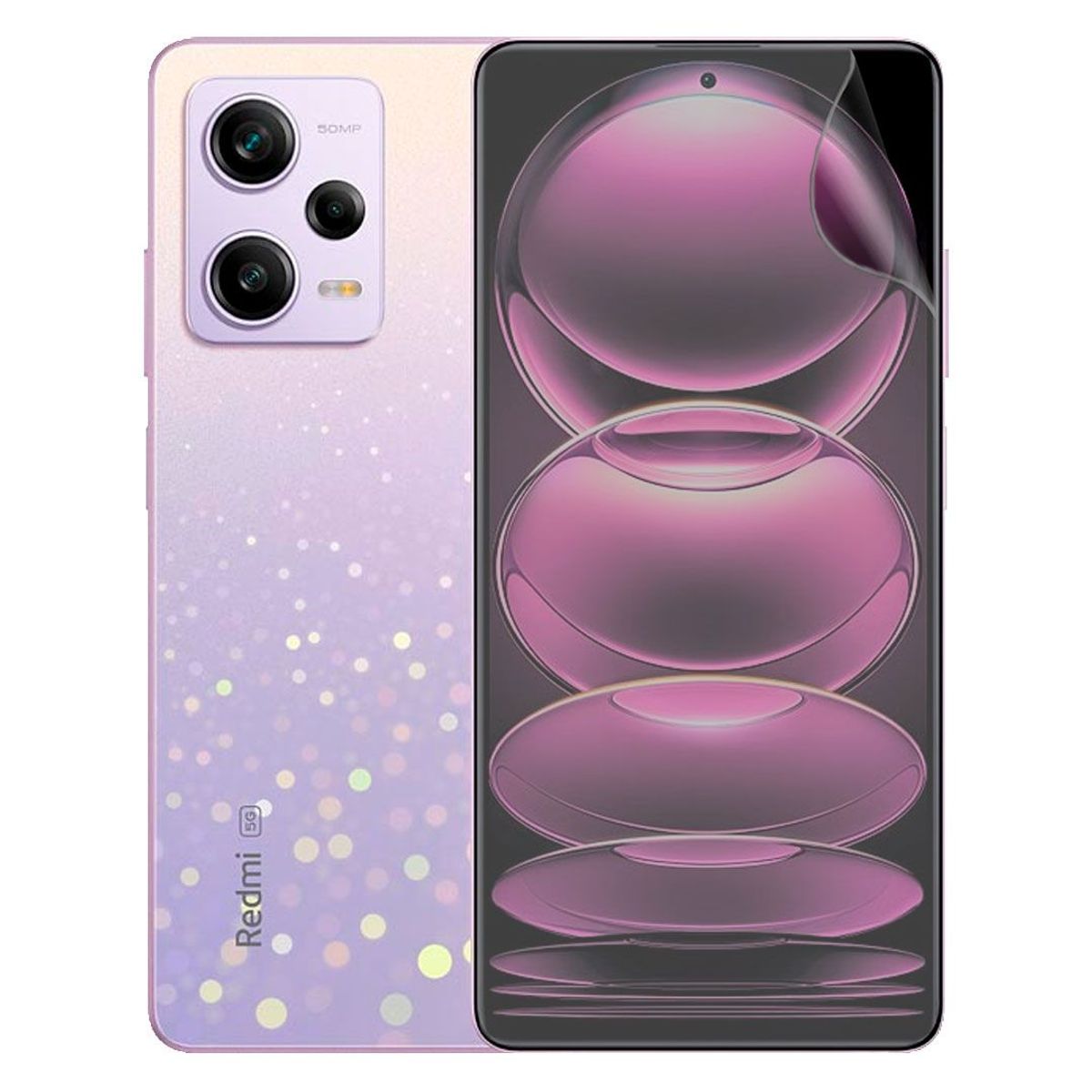 GENERICO - Protector Pantalla Hidrogel Compatible Con Redmi Note 12 Pro 5G Matte
