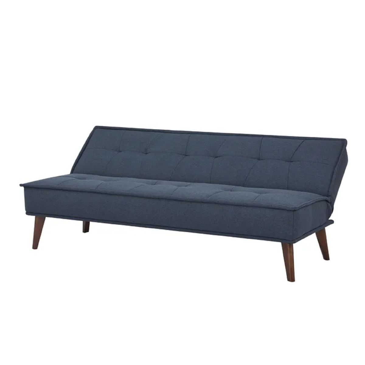 SOFA MARKET - Sofa Cama Otto 3 Puestos Tela Azul