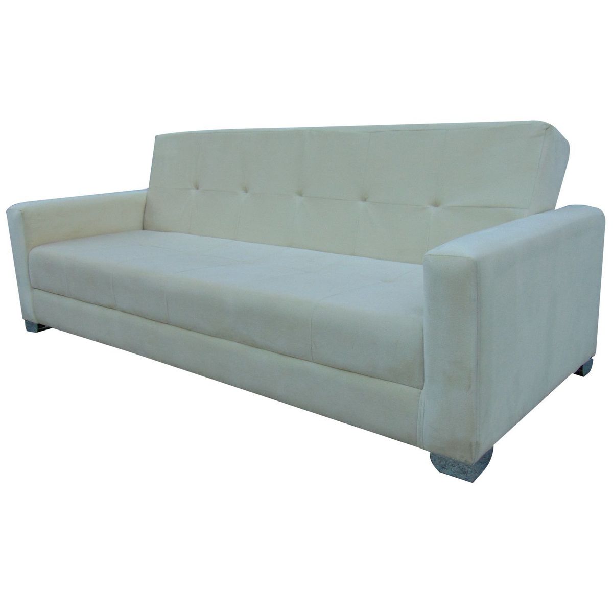SOFA MARKET - Sofa Cama Duke 3 Puestos Tela Crudo
