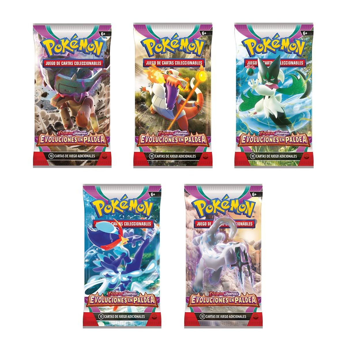 POKEMON - CARTAS DE POKEMON TCG SV02 PALDEA EVOLVED BOOS SPA