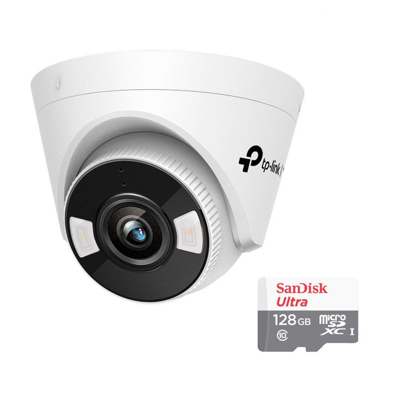 TP LINK - Cámara Seguridad Wifi 4MP Tp-link Vigi C440-W + Micro SD 128GB