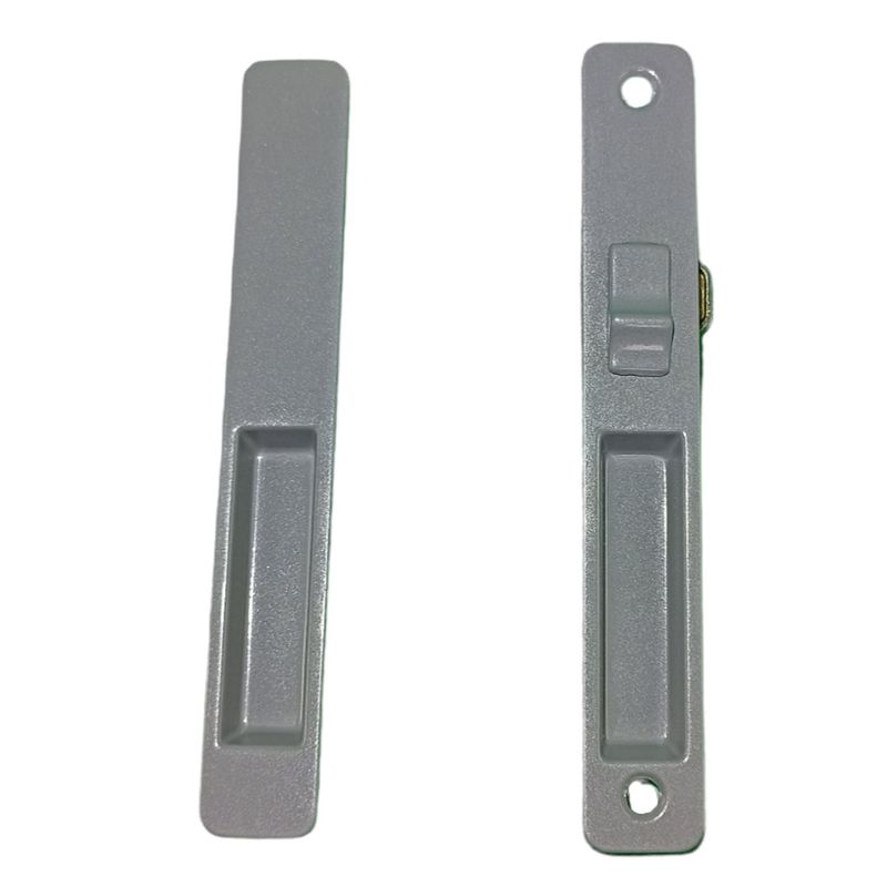 GENERICO - Cerradura De Impacto Sencilla Doble Para Ventana Corrediza Natural