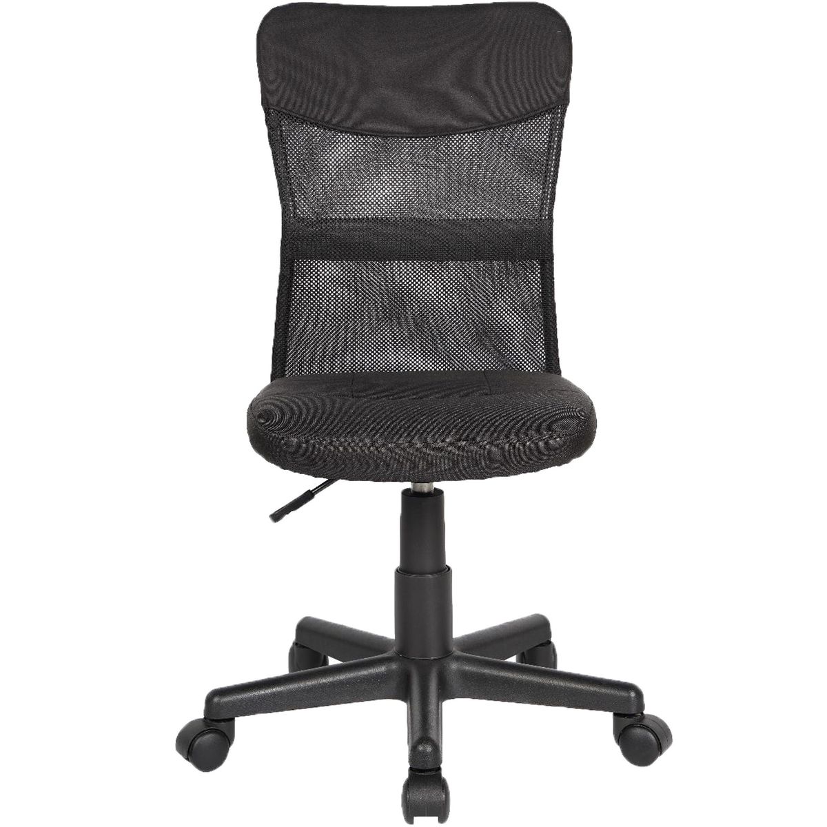 AKIVOY - Silla para Oficina Escritorio Evolucion En Malla y PaÃ±o Color Negro_.