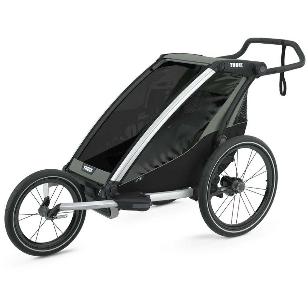 THULE - Coche de Niño de Bicicleta 1 puesto Thule Chariot Lite Verde