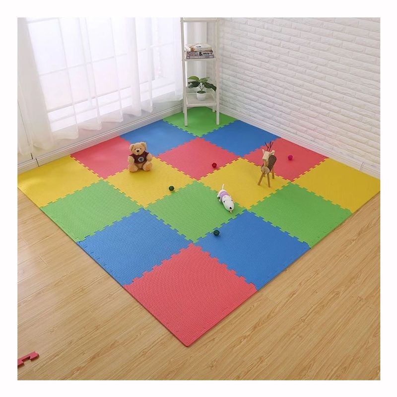 BABY ON - Tapete Foamy Extragrande 60 X 60 Cm / 12 Laminas Multicolor