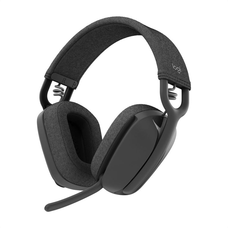 LOGITECH - Diadema Profesional Inalámbrica & Bt, Logitech Zone Vibe 100 Negro