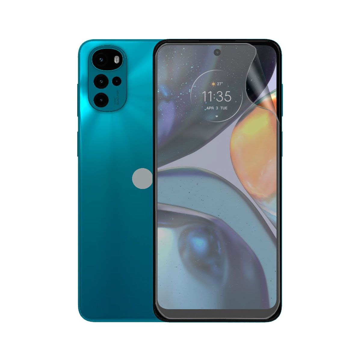 GENERICO - Protector Pantalla Hidrogel Compatible Con Motorola G22 Matte