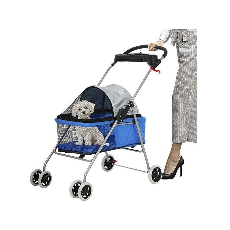 GENERICO - Coche para mascotas coche paseador de perros