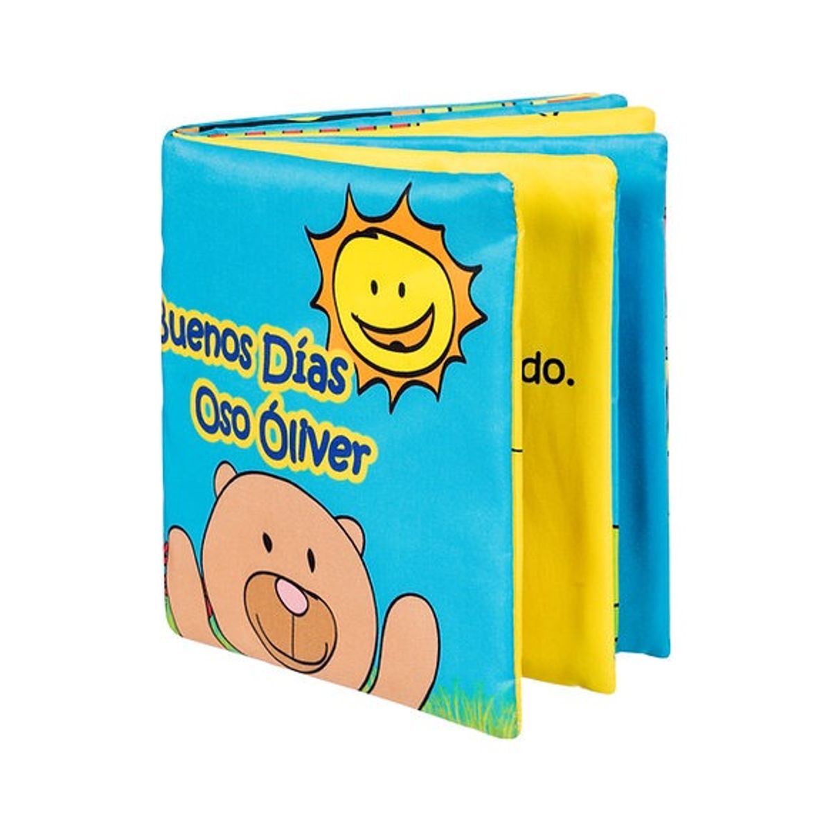 JUGANDO Y EDUCANDO - Libro De Tela Para Bebe Estimulación Sensorial Animales Niño