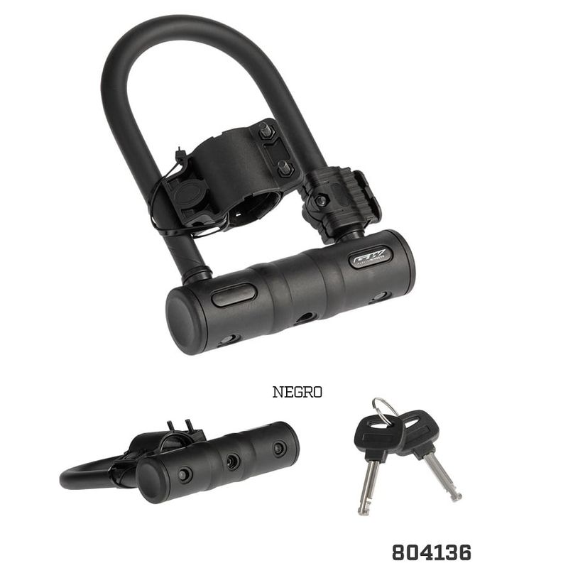 GW - Candado En U De Seguridad Con Llave GW TY3902