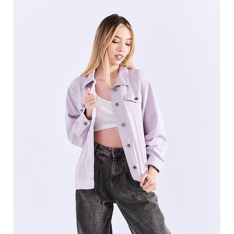 TYPER - Chaqueta Tipo Cargo Mujer Typer