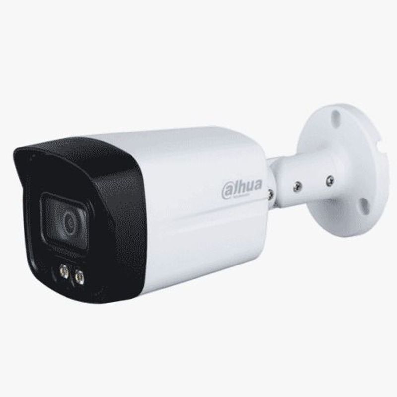 DAHUA - CAMARA 4 EN 1 FULLCOLOR 1080P TIPO BALA SEMIMETALICA.