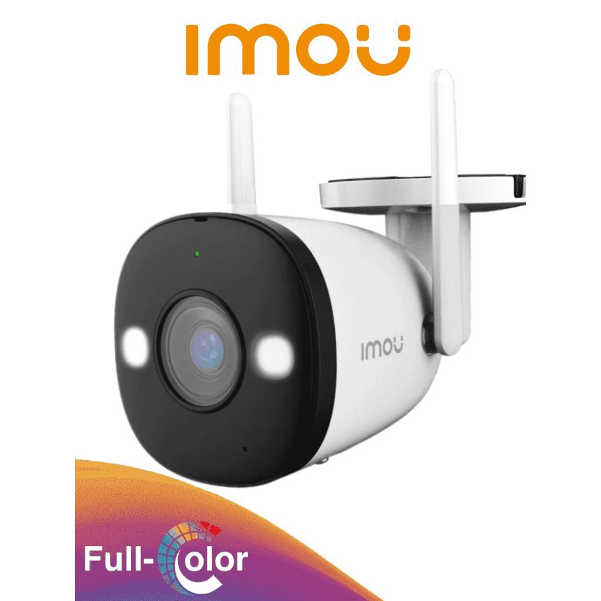 ZER - CAMARA IP TIPO BALA 2MP FULLCOLOR DAHUA 1080P EXTERIOR