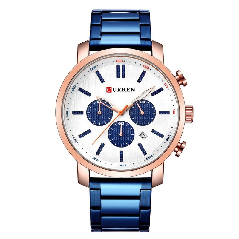 CURREN - RELOJ CURREN 8315 BLANCO AZUL