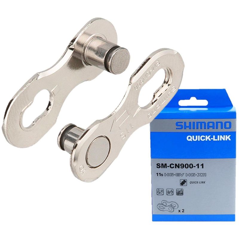 SHIMANO - Eslabón Conector Cadena Bicicleta Shimano 11v Rápido Univer