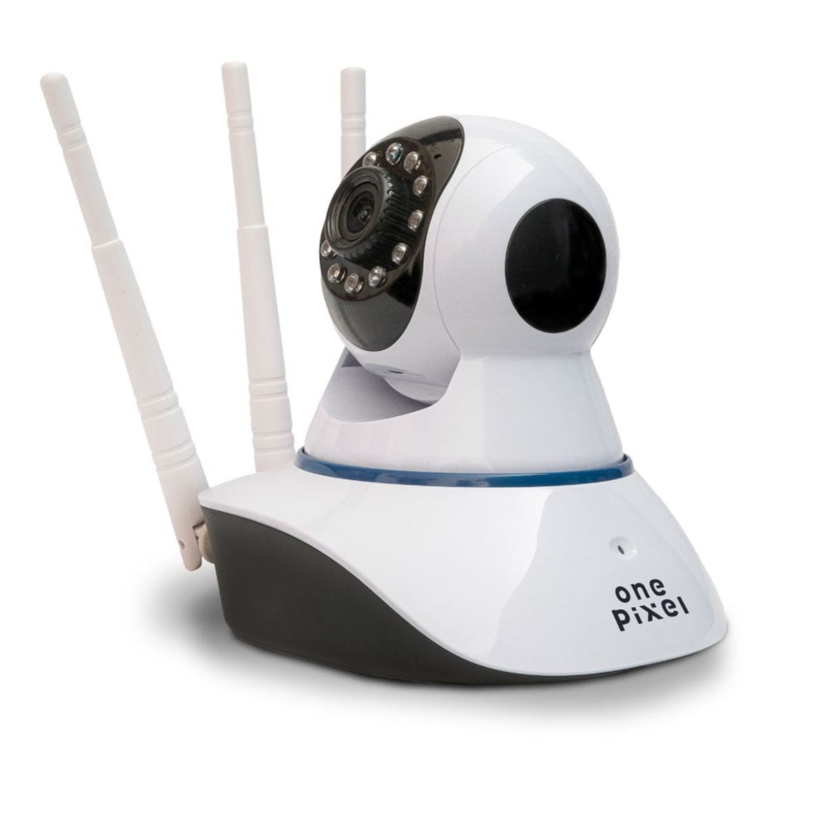 ONE PIXEL - Camara De Seguridad 3 Antenas Robotica 360 WIFI
