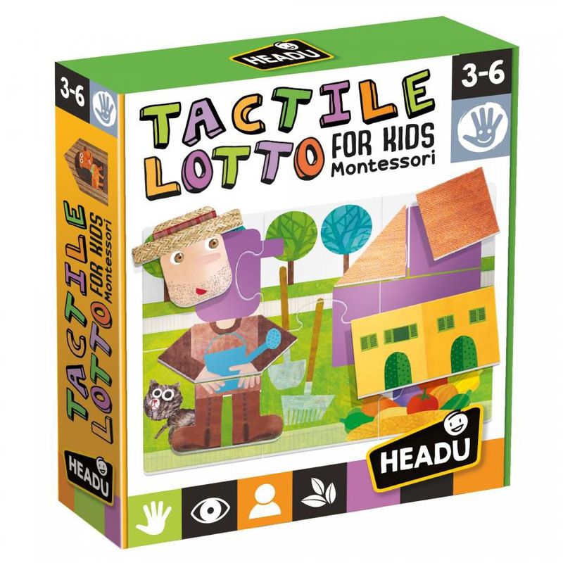 JUGANDO Y EDUCANDO - Juego Montessori Táctil Para Niños Didáctico
