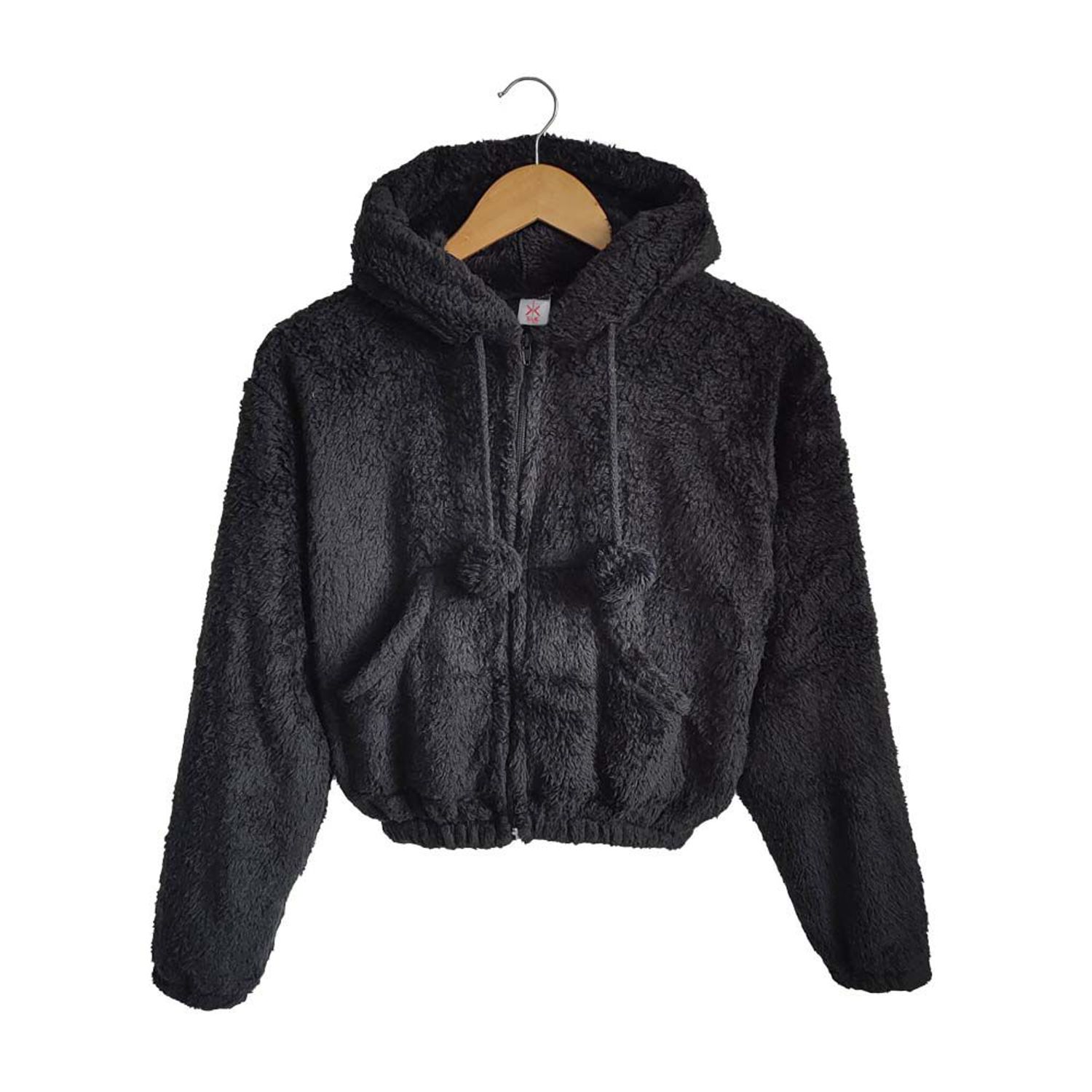 Saco Buzo Para Mujer Abrigador Invierno Peludo Con Cramallera