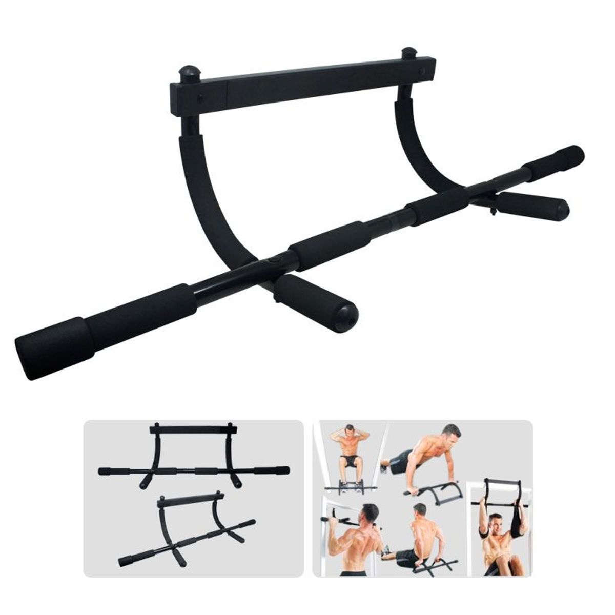 SPORT FITNESS - BARRA PARA PUERTA MULTIFUNCIONAL SPORTFITNESS