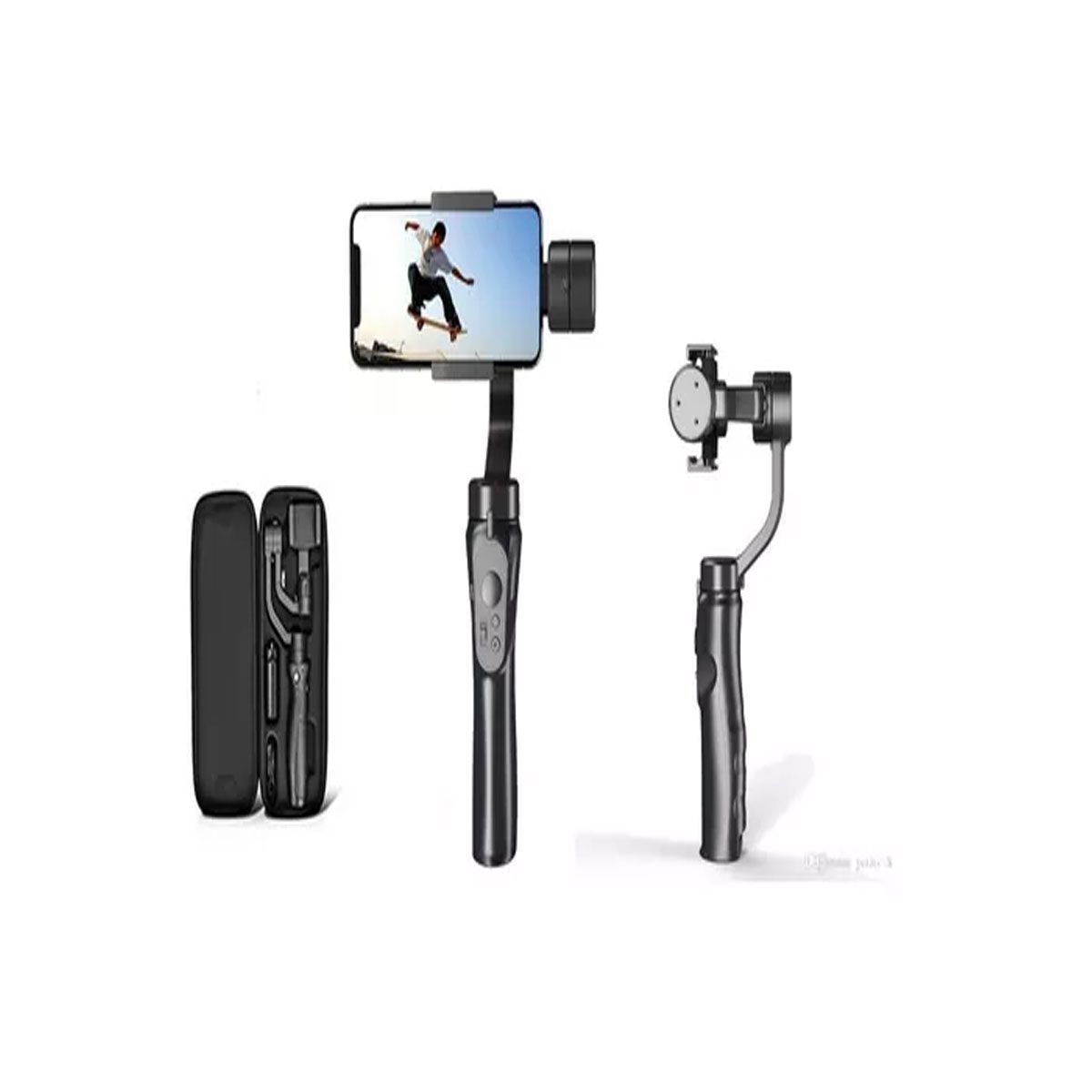 GENERICO - Estabilizador Celular 3 Ejes Gimbal Video Go Pro Con Estuche