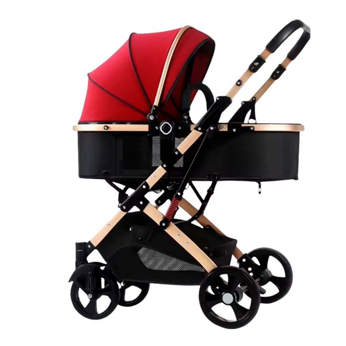 ENFANT'ASY - Coche bebé moises Negro Elegante