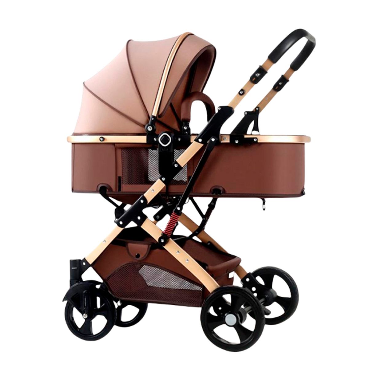 ENFANT'ASY - Coche bebé Moises Marrón