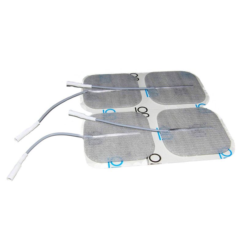 GLOBUS - 4 Electrodos Auto Adhesivos 5cm x 5cm