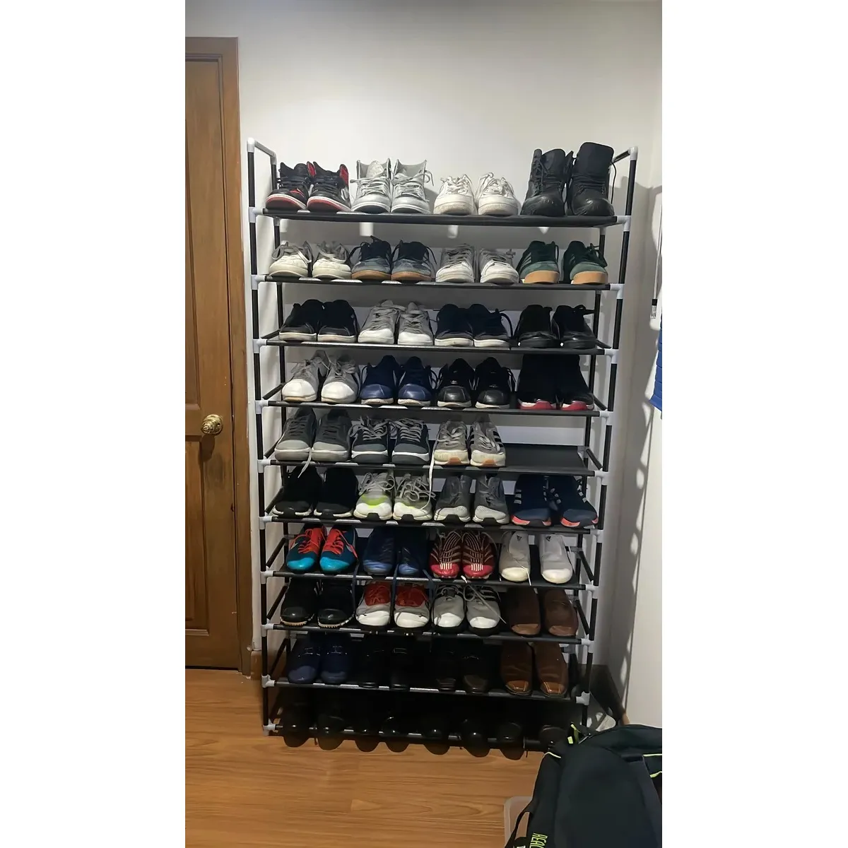 INDUHOGAR - Zapatera organizador de zapatos para 40-50 pares desarmable induhogar