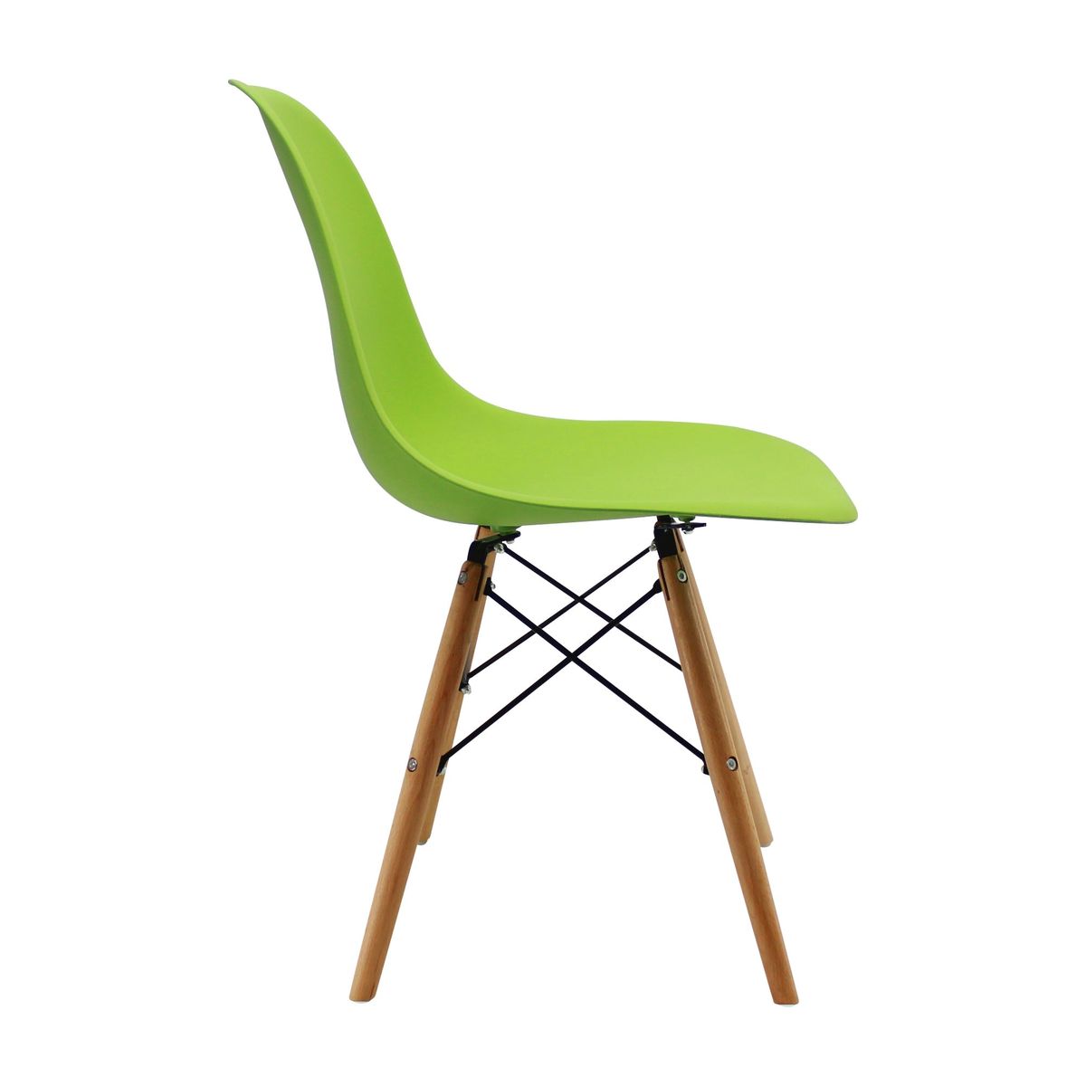 BOXBIT - Silla DKR Tipo Eames PREMIUM Verde