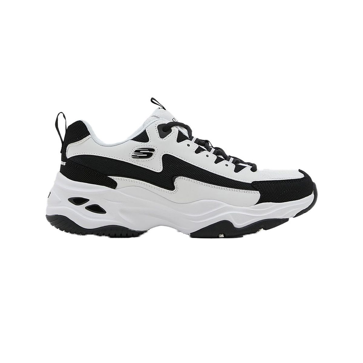 SKECHERS - Tenis Hombre Skechers Dlites 4.0 - Blanco-Negro