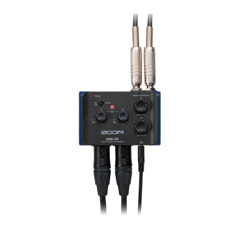 ZOOM - INTERFAZ DE AUDIO AMS-24 ZOOM