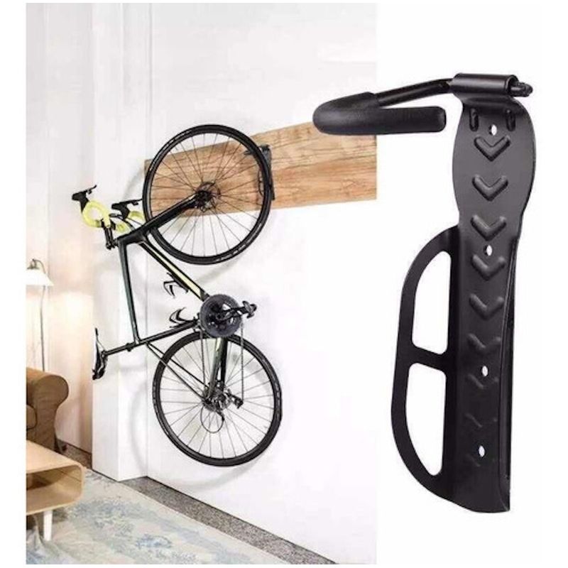 GENERICO - Soporte Gancho Porta Bicicleta Pared Colgador