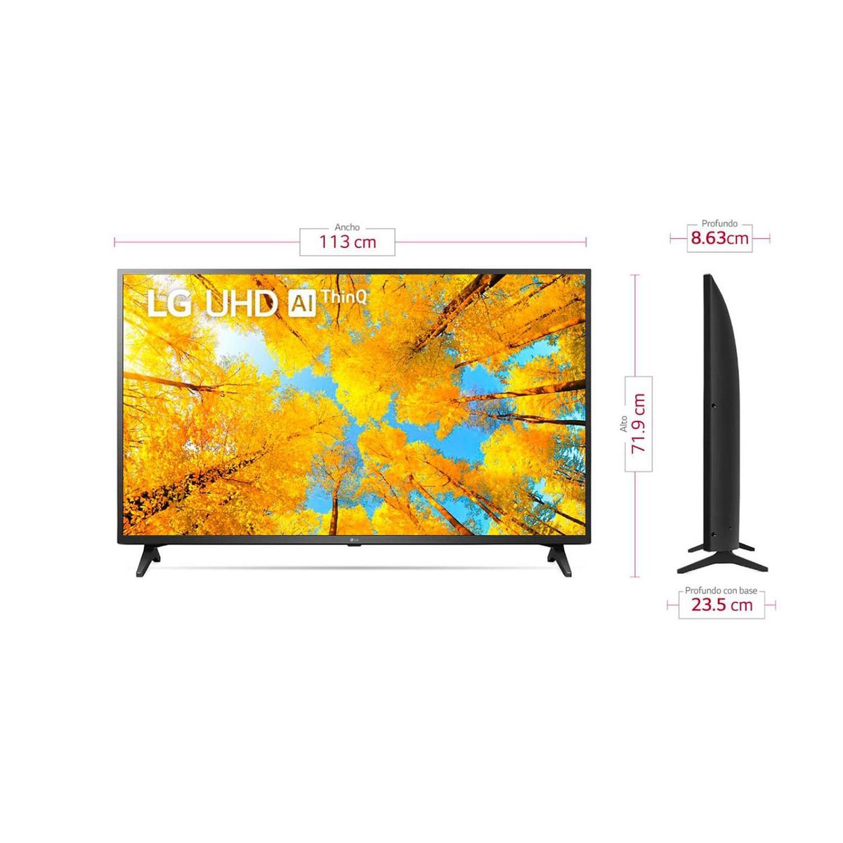 LG - Televisor LG 50 Pulgadas 4K Smart UHD