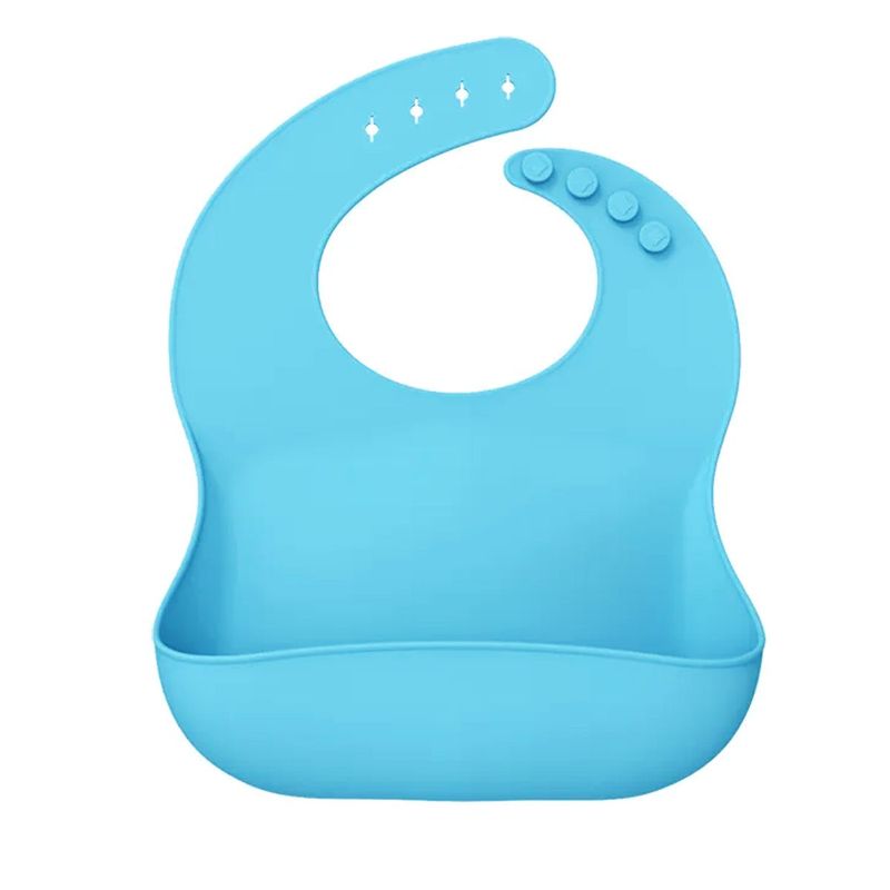 ENFANT'ASY - Baberos Para Bebe En Silicona Varios Colores Y Fácil Lavado