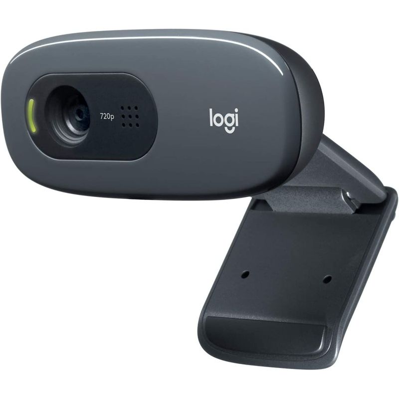 LOGITECH - Cámara Web Logitech C270 Hd 30fps Color Negro 960-000694