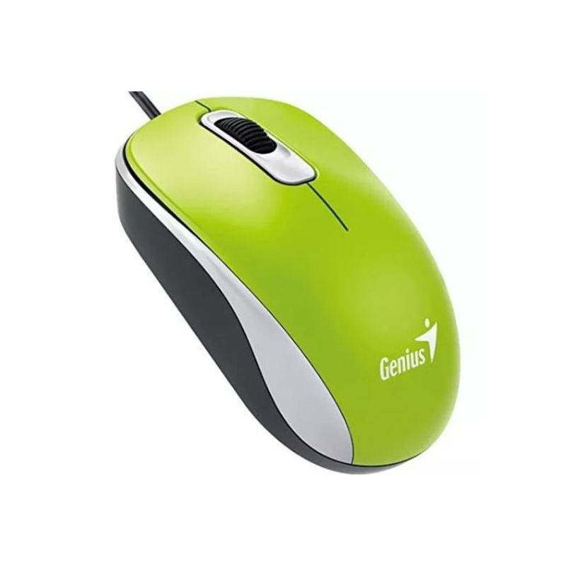GENIUS - Mouse Optico Usb Genius Dx-110 Verde