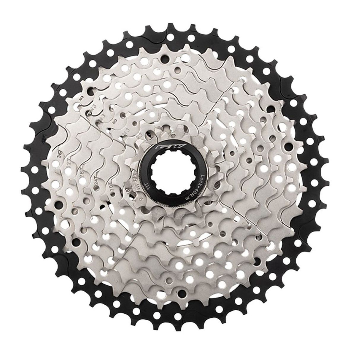GW - Pacha Cassette Bicicleta Gw 9v 11-42 Compatible Con Shimano
