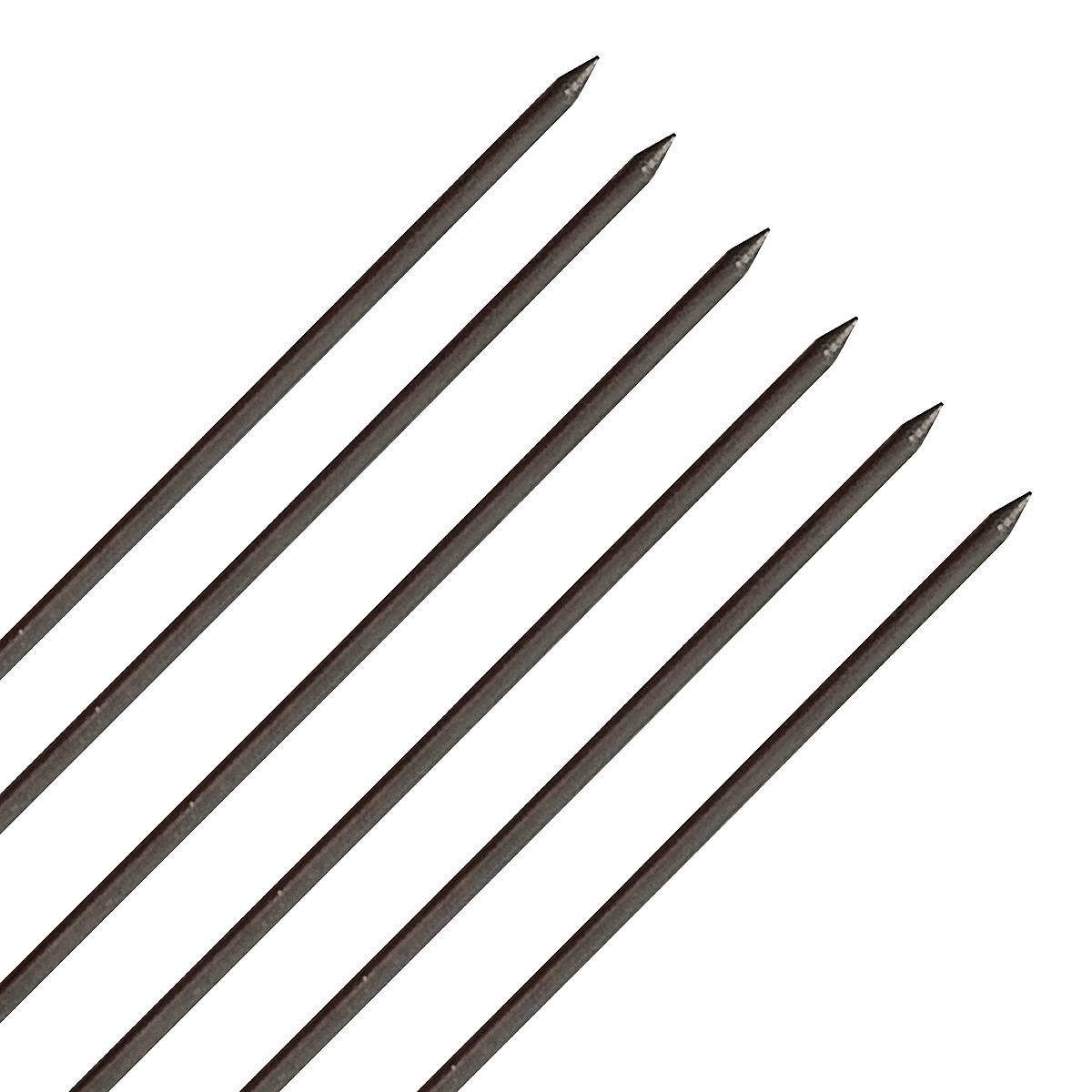 POINTER - Repuesto X 5 Minas Pointer 2b Negra, Para Portaminas 2.0 Mm