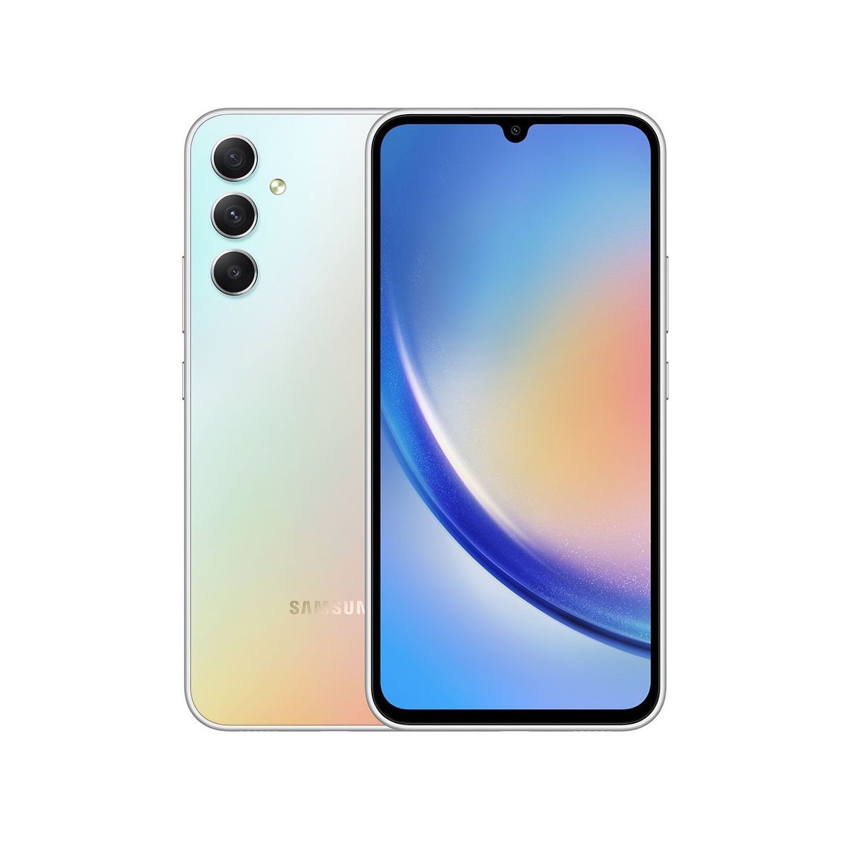 SAMSUNG - Celular Samsung Galaxy A34 5G 128Gb 6Ram 48Mp Silver