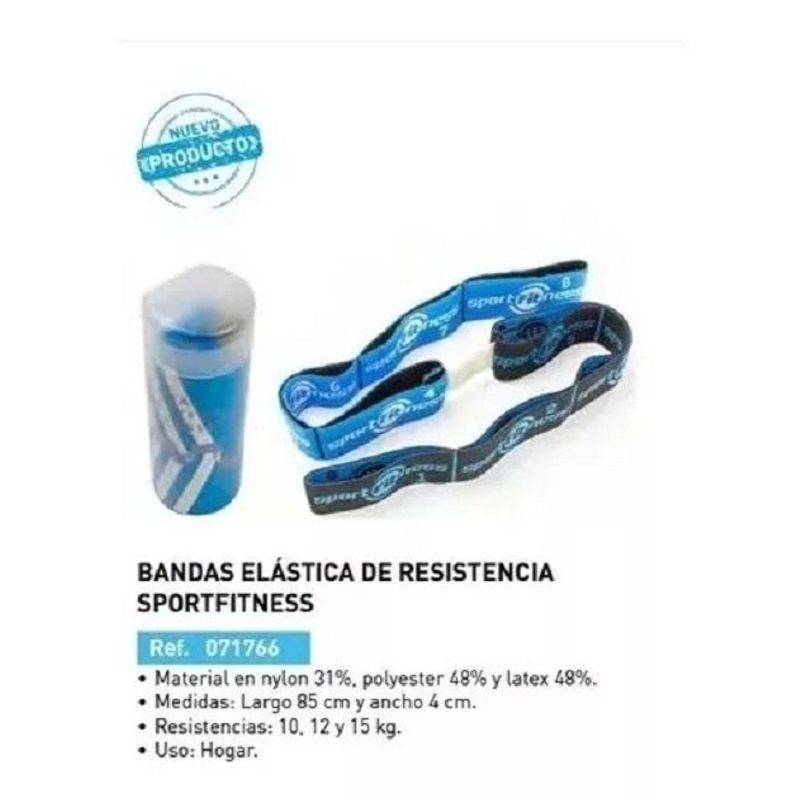 SPORT FITNESS - Bandas Elasticas De Resistencia Sportfitness