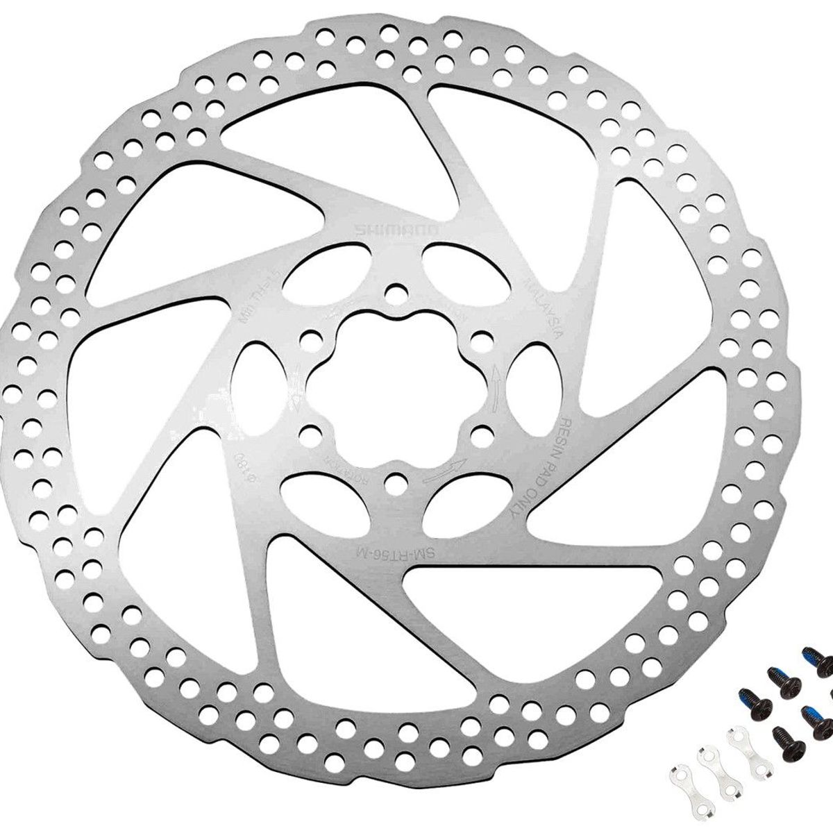 SHIMANO - Disco Rotor Freno Shimano Deore Rt56 180mm 6 Tornillos
