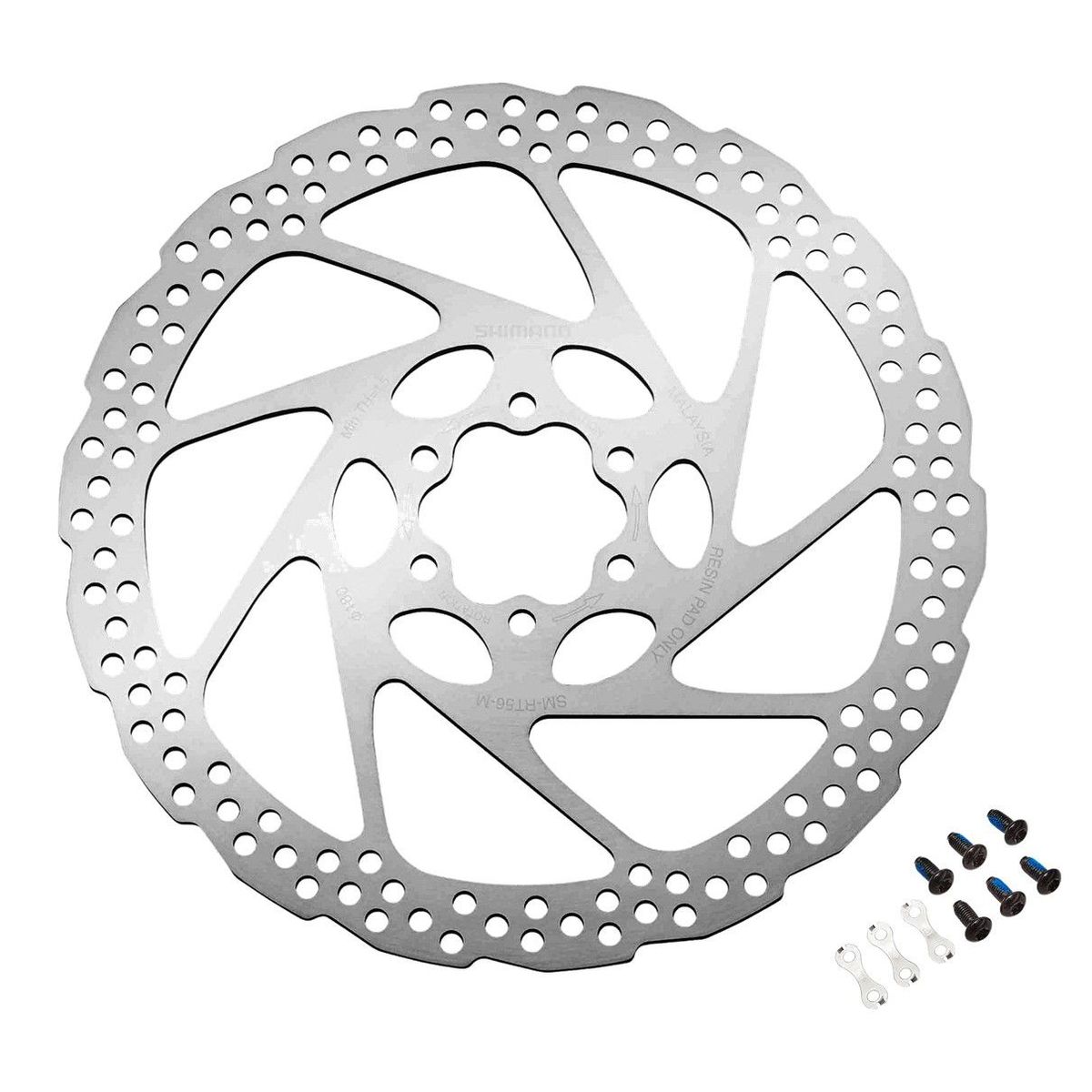 SHIMANO - Disco Rotor Freno Shimano Deore Rt56 180mm 6 Tornillos
