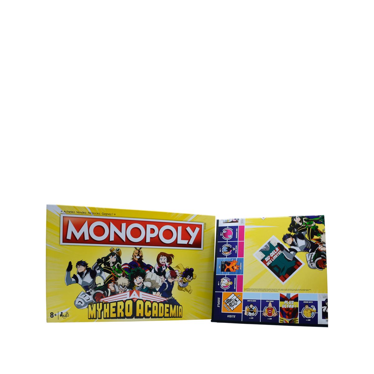 TOY LOGIC - Juego de Mesa Monopoly My Hero Academia