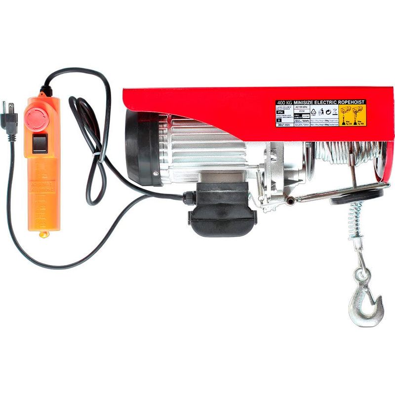 TORIN BIG RED - Diferencial Eléctrico Winche 400 Kg 12 Metros 110 Voltios