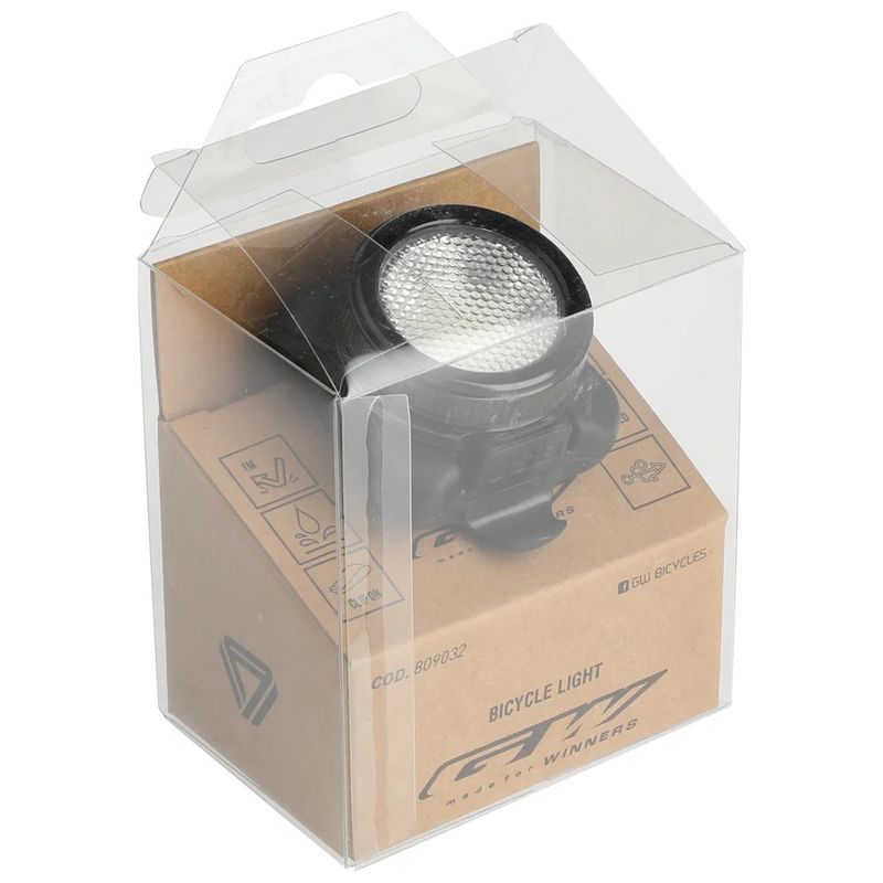 GW - Luz Trasera GW EBL-022AT Recargable USB 40 Lumens