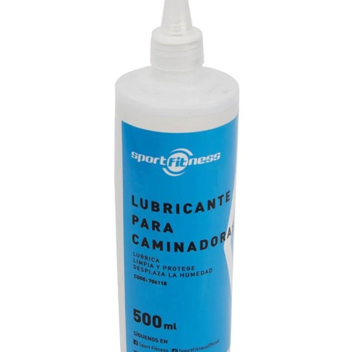 SPORTFITNESS - ACEITE LUBRICANTE PARA TROTADORAS 500ML